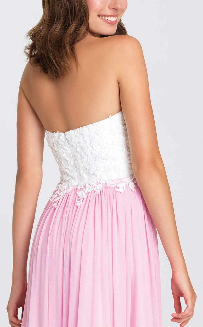 Madison James 16311 White/Pink