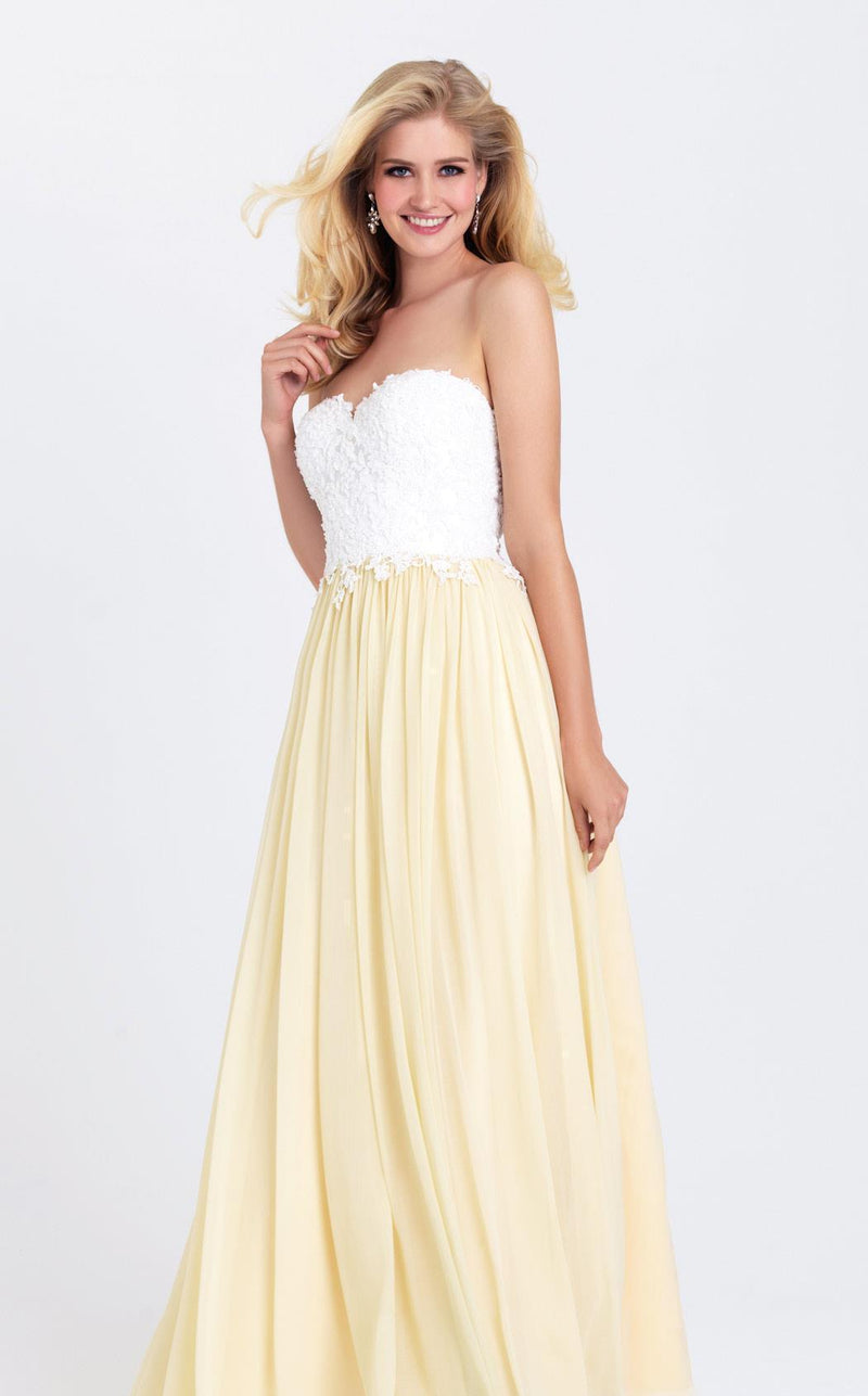 Madison James 16311 White/Yellow