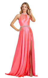 Mac Duggal 67339L Hot Pink