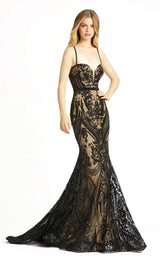 Mac Duggal 67353D Black-Nude