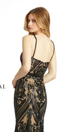 Mac Duggal 67353D Black-Nude