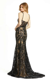 Mac Duggal 67353D Black-Nude