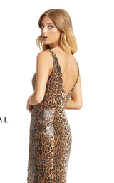 Mac Duggal 67359D Leopard
