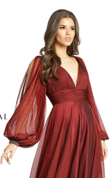 Mac Duggal 67414D Garnet