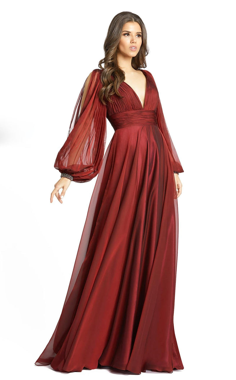 Mac Duggal 67414D Garnet