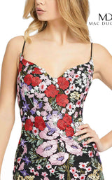 Mac Duggal 67459D Black Multi