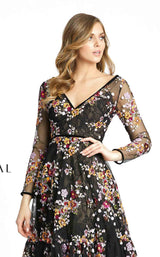 Mac Duggal 67499D Black Multi