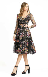 Mac Duggal 67499D Black Multi