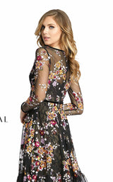 Mac Duggal 67499D Black Multi