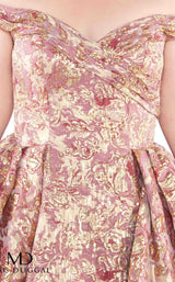 Mac Duggal Fabulouss 67613F Rose Gold