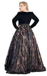 Mac Duggal Fabulouss 67614F Black-Nude