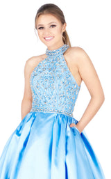Mac Duggal 67658H French-Blue