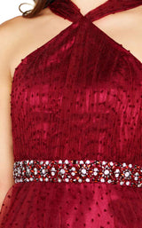 Mac Duggal 67663R Burgundy