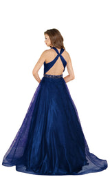 Mac Duggal 67663R Navy