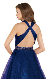 Mac Duggal 67663R Navy