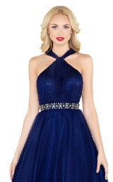 Mac Duggal 67663R Navy