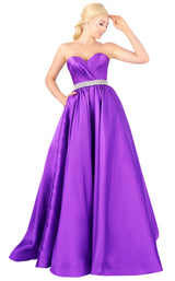 Mac Duggal 67685H Royal/Purple