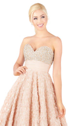 Mac Duggal 67695H Champagne