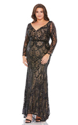 Mac Duggal Fabulouss 67752 Black-Nude