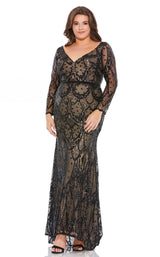 Mac Duggal Fabulouss 67752F Black-Nude