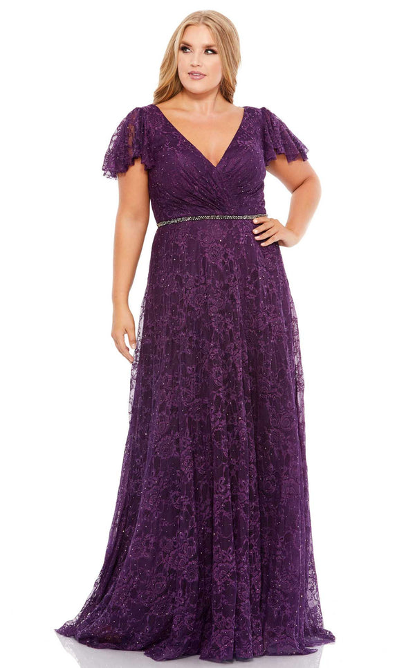 Mac Duggal Fabulouss 67761 Aubergine