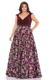 Mac Duggal Fabulouss 67764F Burgundy