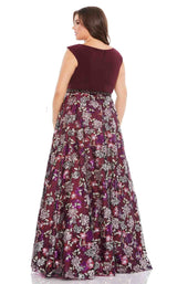 Mac Duggal Fabulouss 67764F Burgundy