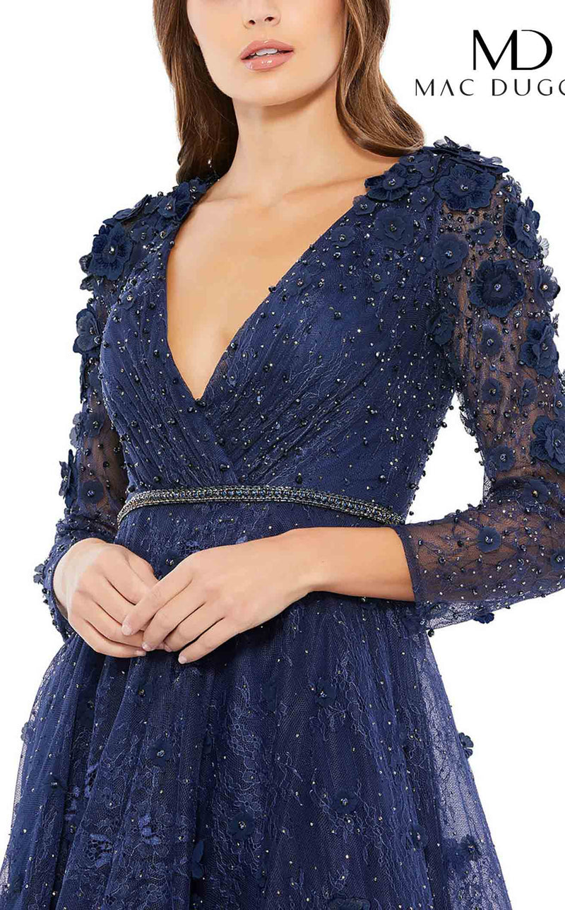 Mac Duggal 67809D Midnight