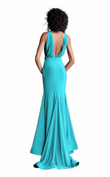 Jovani 67814 Aqua