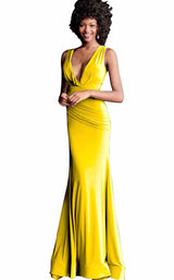 Jovani 67814 Yellow