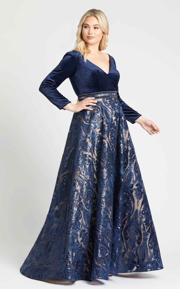 MAC DUGGAL FABULOUSS PLUS SIZE 64737F