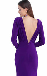 Jovani 67896 Eggplant