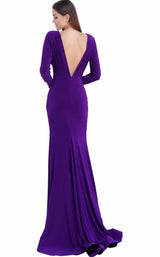 Jovani 67896 Eggplant