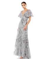 Mac Duggal 67908 Platinum