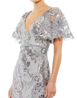 Mac Duggal 67908 Platinum
