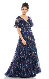 Mac Duggal 67933 Navy Multi