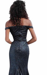 Jovani 67962 Black/Blue