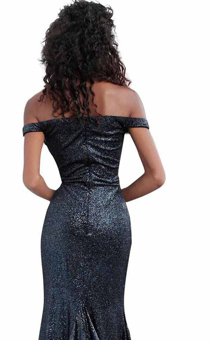 Jovani 67962 Black/Blue