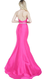 Jovani 67966 Fuchsia