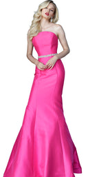 Jovani 67966 Fuchsia