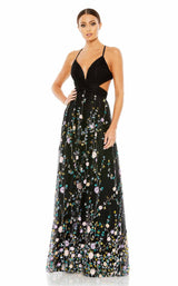 Mac Duggal 67976 Black Multi