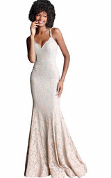 Jovani 68005 Peach