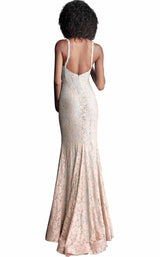 Jovani 68005 Peach