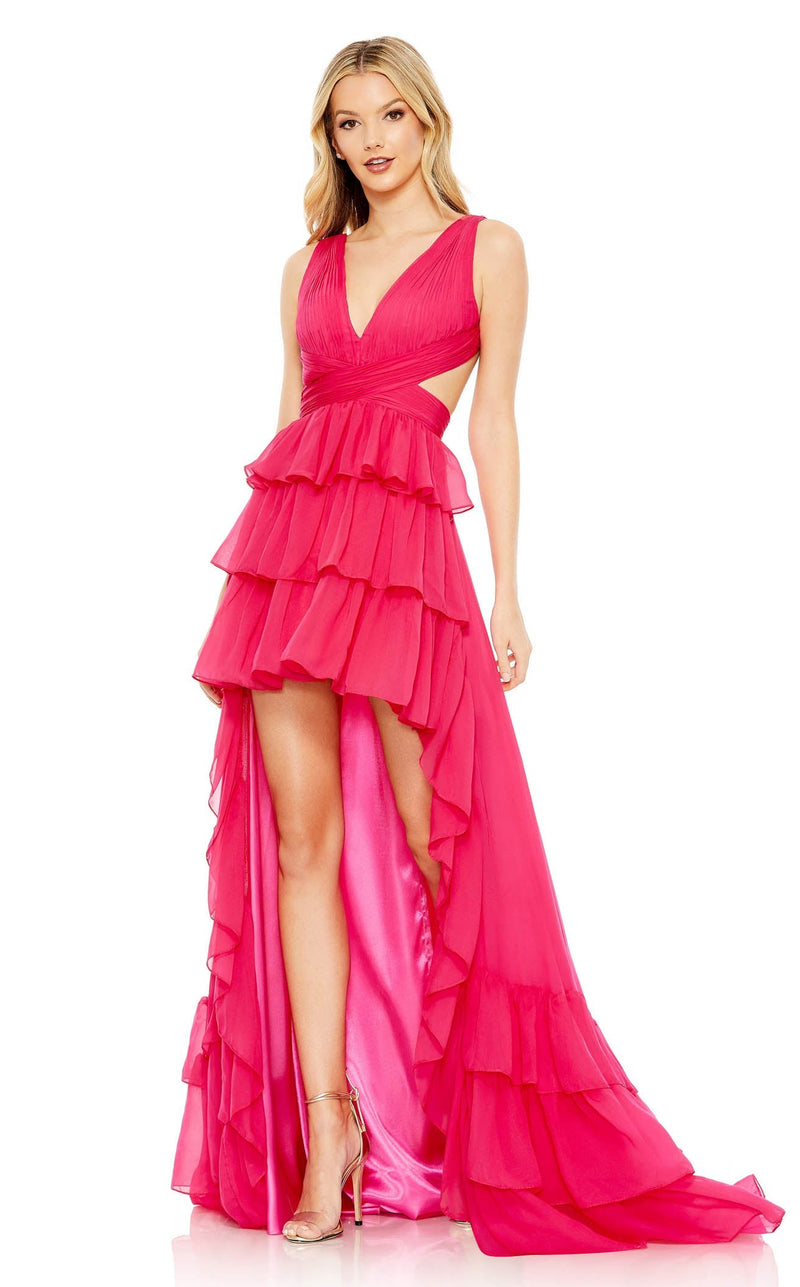 Mac Duggal 68065 Hot Pink