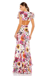 Mac Duggal 68107 White Multi
