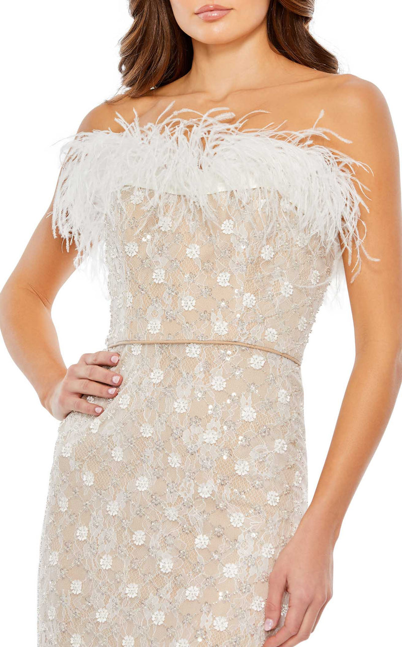 mac duggal white dress Mac Duggal 68140 Dress