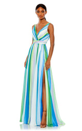 Mac Duggal 68151 Blue Multi