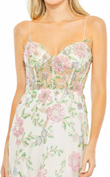 Mac Duggal 68180 White Multi