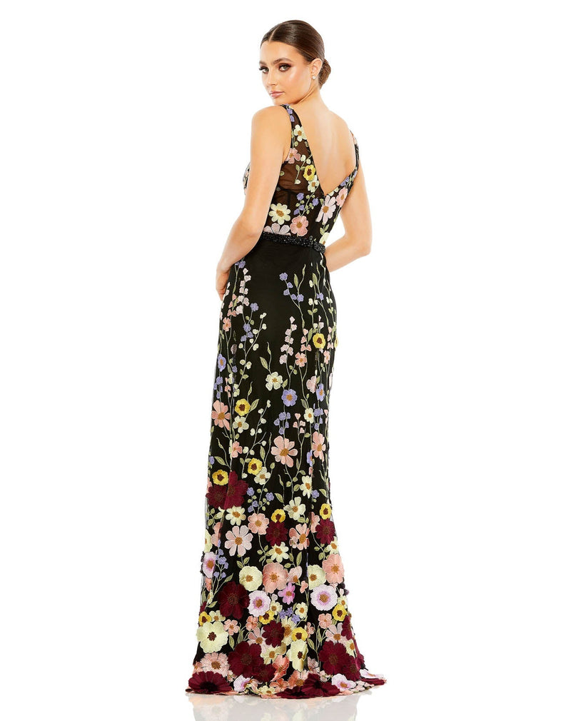 Mac Duggal 68200 Black Multi