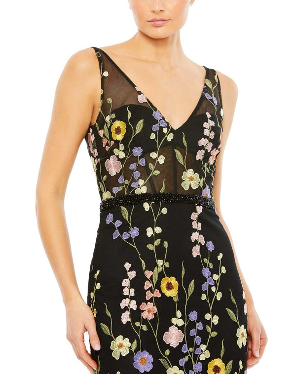 Mac Duggal 68200 Black Multi